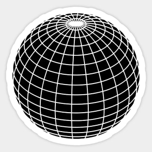 Globe Sphere Sticker